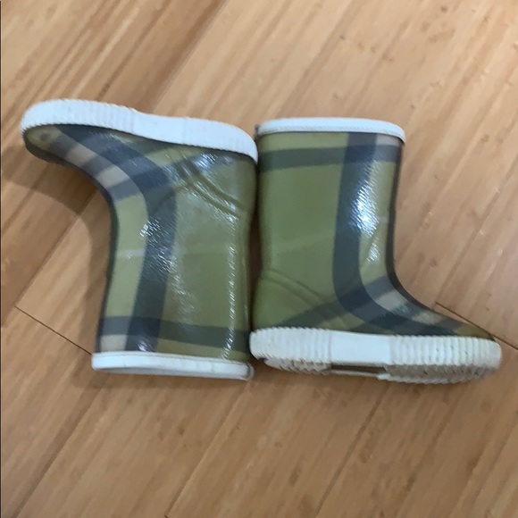 Authentic Burberry Rain Boots sz 8.5 25/26 - Picture 4 of 9